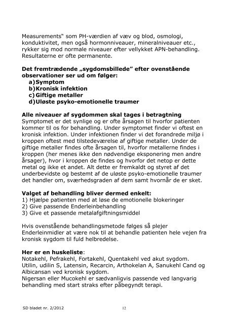 Foreningen mod Skadeligt Dentalmateriale - vithushartz.dk