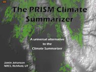 PRISM Climate Summarizer Tool - The Jornada