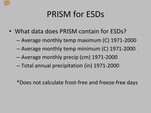 PRISM Climate Summarizer Tool - The Jornada