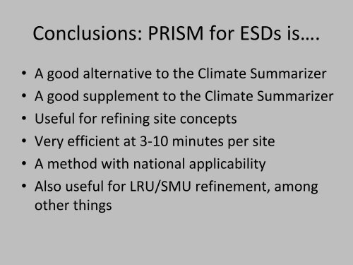 PRISM Climate Summarizer Tool - The Jornada