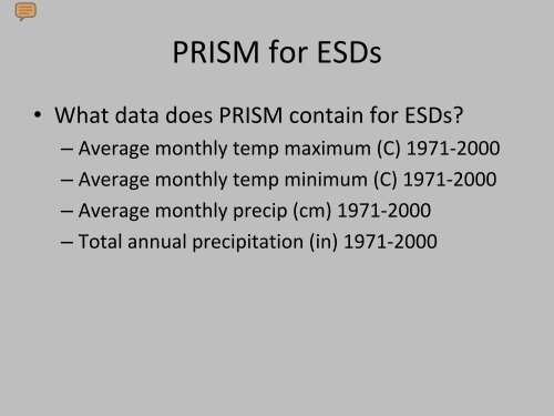 PRISM Climate Summarizer Tool - The Jornada