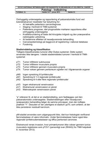 Patologi - Indledning - Om DCCG