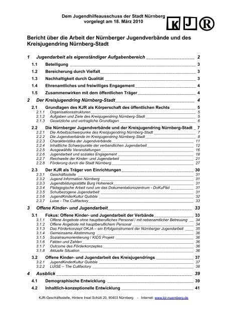 Die Kinder Jugendamt Der Stadt Nurnberg