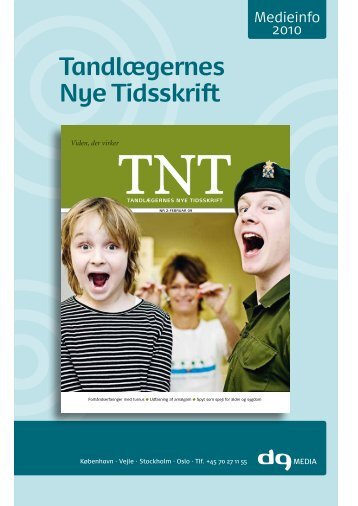 Tandlægernes Nye Tidsskrift - DG Media