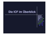 Die ICF im Überblick - VAF.ch