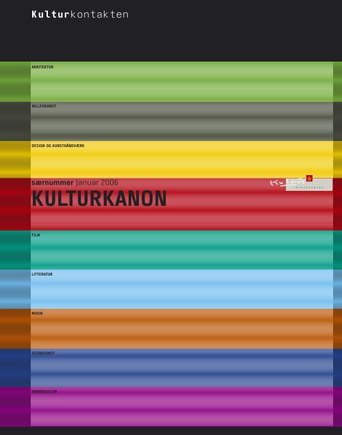 KULTURKANON Kulturkontakten