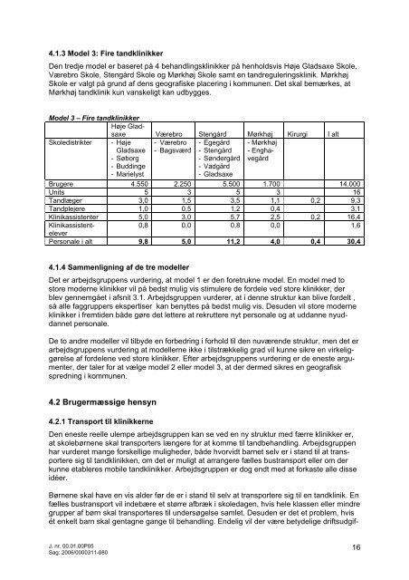 Analyse af Gladsaxe Kommunes børne- og ungdomstandpleje