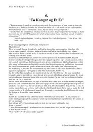 Kapitel 6 - To Konger og Et Es - Solaruniverse