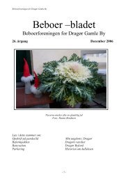 Beboerblad 2, 2006 - Beboerforeningen for Dragør Gamle By