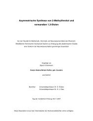 Asymmetrische Synthese von 2-Methylthreitol und verwandten 1 3 ...