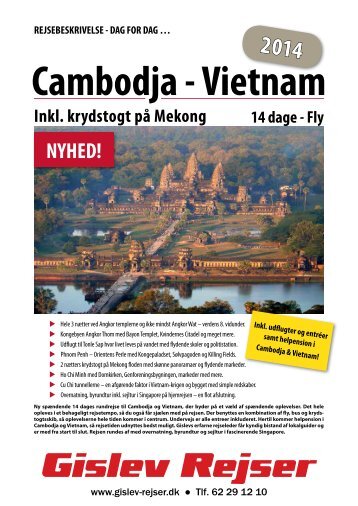 Cambodja - Vietnam - Gislev Rejser