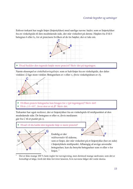 Ligedannede trekanter - Matematik