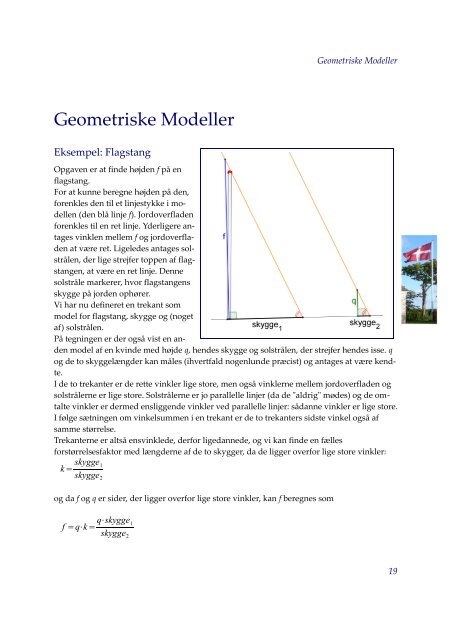 Ligedannede trekanter - Matematik