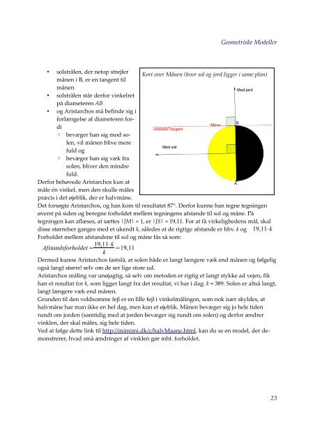 Ligedannede trekanter - Matematik