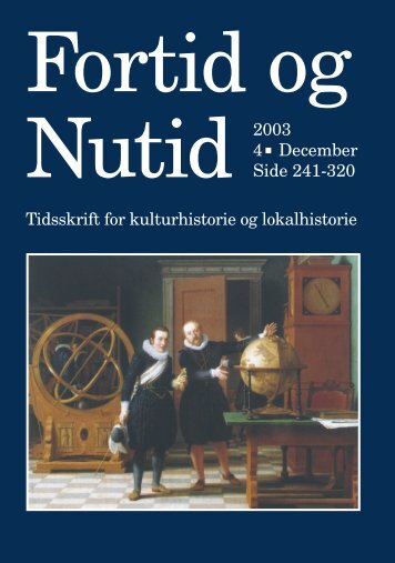 Fortid og Nutid - Kulturstudier
