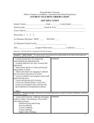 Observation Forms.pdf - Plymouth State University