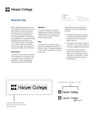 Using the Logo - Harper College