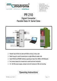 PR 210 - motrona