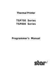 Programmer's Manual TSP700/800 Series - i-POS.nl BV