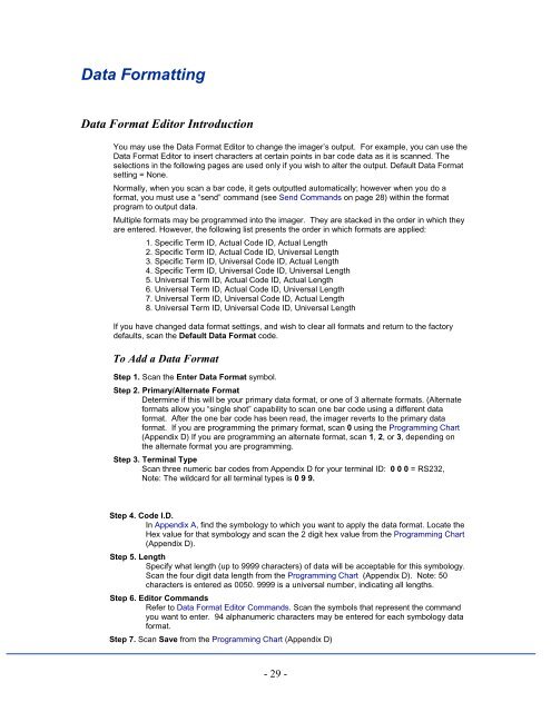 ICR 803 Bar Code Scanner BAR CODE MANUAL