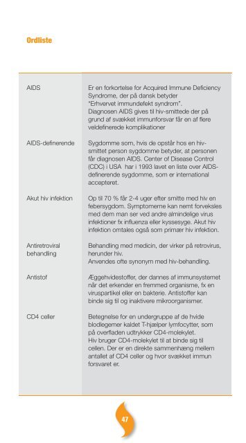 At leve med hiv - Hivzonen