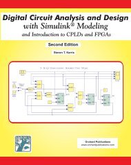 Digital Circuit Analysis and Design with Simulink ® Modeling