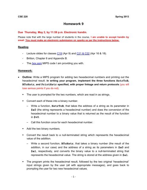 Homework 9