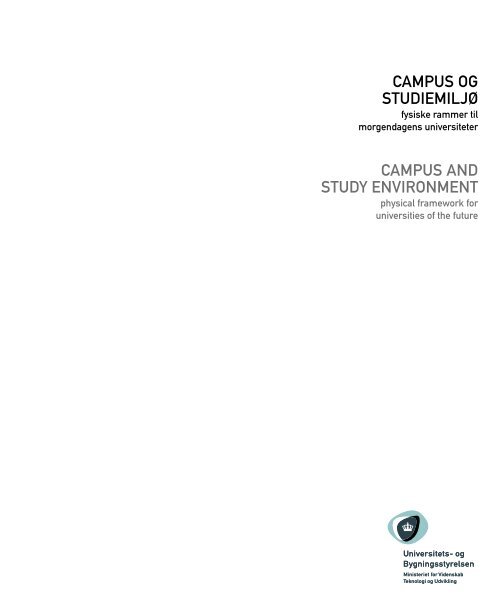 Campus og studiemiljø - Bygningsstyrelsen