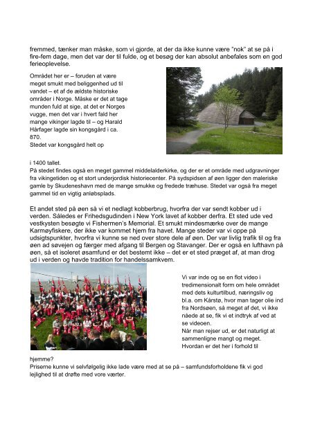 Program og referater 2008/09 - Foreningen Norden Holstebro
