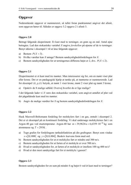 Normalfordelingen - matematikfysik