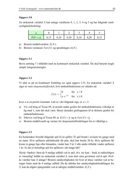 Normalfordelingen - matematikfysik