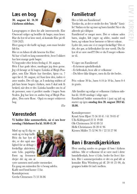 Kirkeblad juni 2013 - Brændkjærkirken