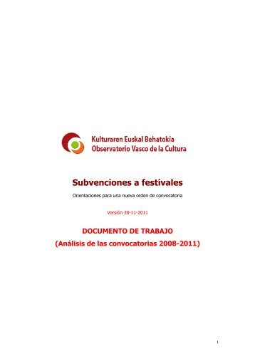 Subvenciones a festivales - KAHK-talde-operatiboak