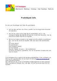 Praktikjob Info - UU-Vestegnen