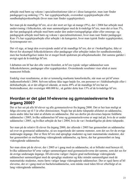 FHF rapport 40 år - Frederiksberg HF Kursus