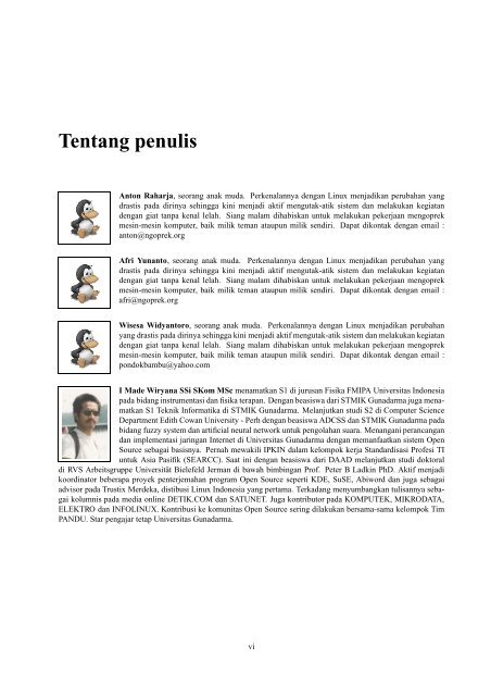 administrasi jaringan linux - Kambing UI - Universitas Indonesia