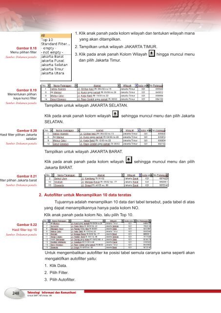 Buku TIK SMP/MTs Kelas VIII - Index of