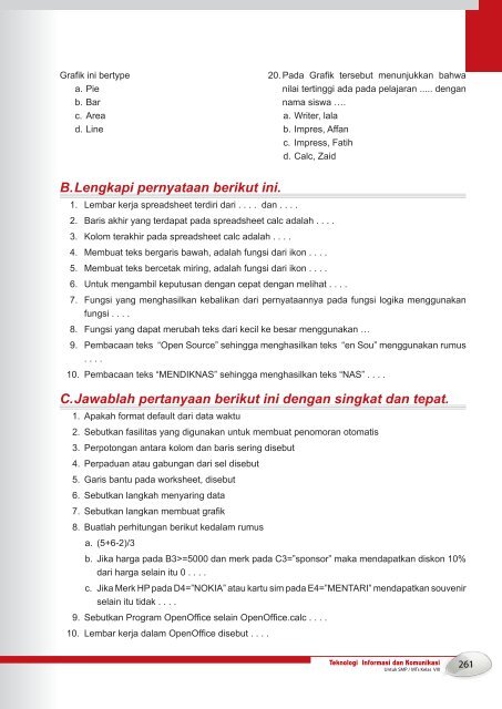 Buku TIK SMP/MTs Kelas VIII - Index of