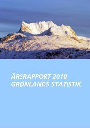 Årsrapport 2010.pdf - Grønlands Statistik