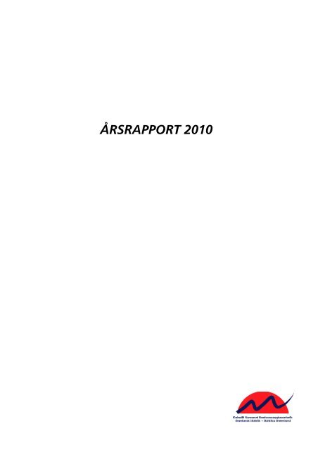 Årsrapport 2010.pdf - Grønlands Statistik