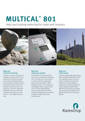 MULTICAL® 801 - Kamstrup