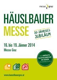 HÄUSLBAUER-Messe 16. - 19. Jänner 2014