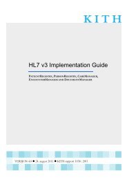 HL7 v3 Implementation Guide - Nasjonal IKT