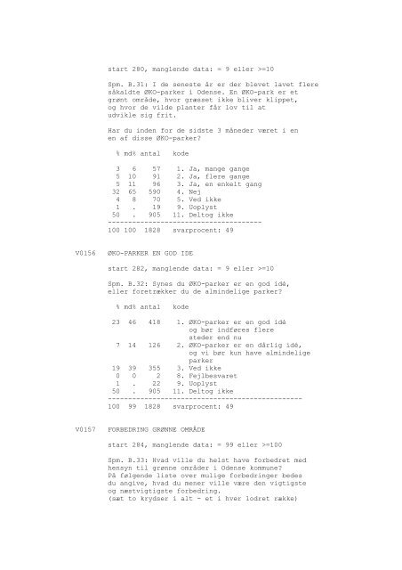 Odense Kommune og borgerne, 1990 - DDA Samfund - Dansk Data ...