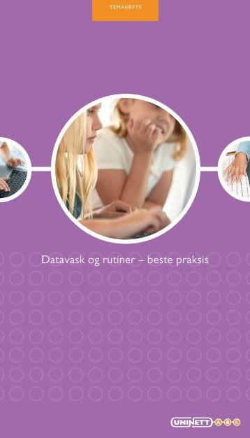 Datavask og rutiner – beste praksis - Feide