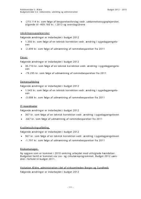 Budget 2012 - Bornholms Regionskommune