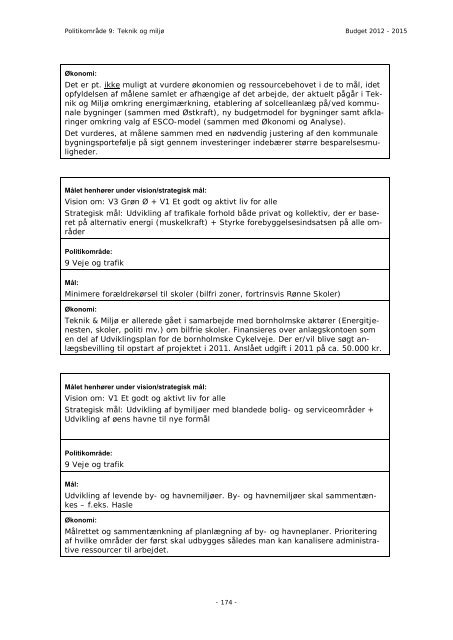 Budget 2012 - Bornholms Regionskommune