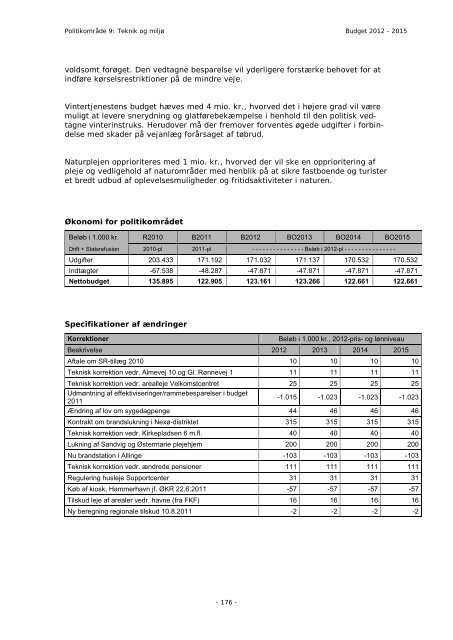 Budget 2012 - Bornholms Regionskommune