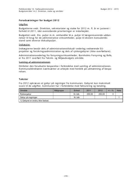 Budget 2012 - Bornholms Regionskommune