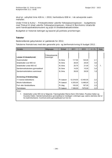 Budget 2012 - Bornholms Regionskommune